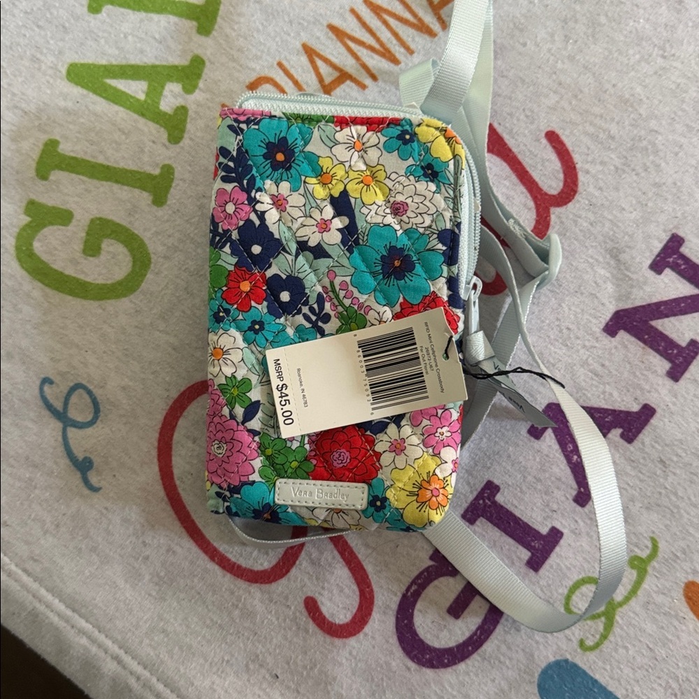 Vera Bradley Multicolor Floral Wristlet